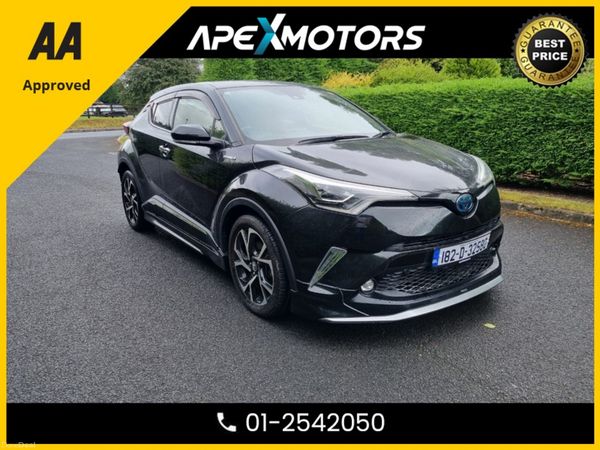 Toyota C-HR SUV, Petrol Hybrid, 2018, Black