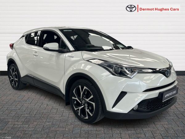 Toyota C-HR SUV, Petrol Hybrid, 2018, White