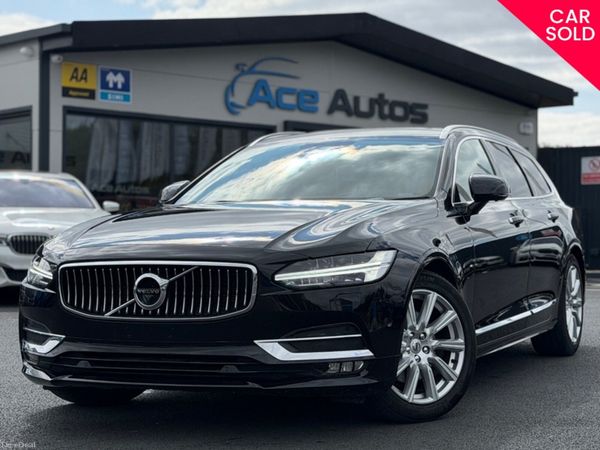 Volvo V90 Estate, Diesel, 2018, Black