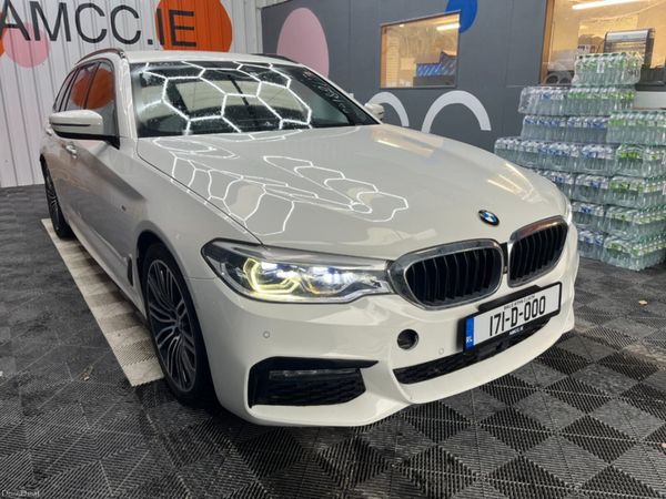 BMW 5-Series Estate, Diesel, 2017, White