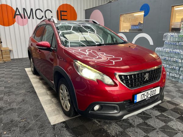 Peugeot 2008 SUV, Petrol, 2017, Red