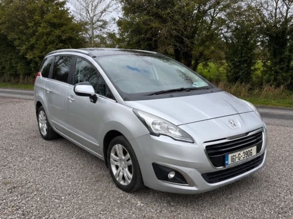 Peugeot 5008 MPV, Diesel, 2016, Grey