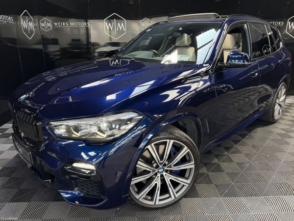 BMW X5 SUV, Diesel, 2020, Blue