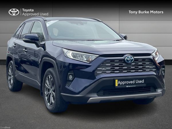 Toyota RAV4 SUV, Petrol Hybrid, 2023, Blue