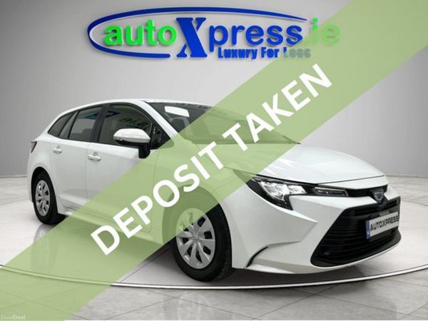 Toyota Corolla Estate, Petrol Hybrid, 2023, White