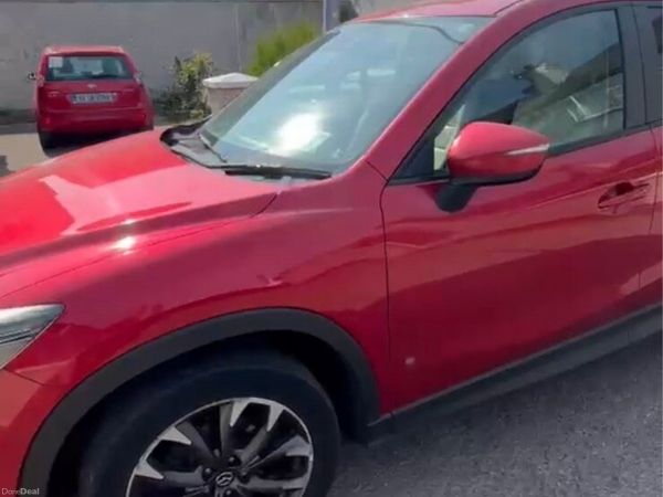 Mazda CX-5 SUV, Diesel, 2016, Red