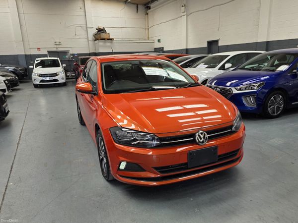 Volkswagen Polo Hatchback, Petrol, 2019, Orange