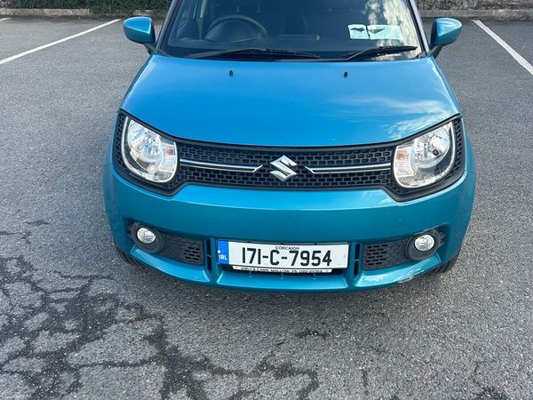 Suzuki Ignis Hatchback, Petrol, 2017, Blue
