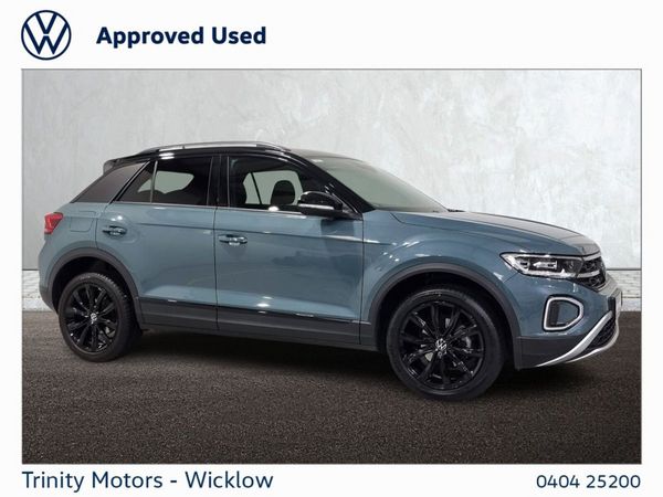 Volkswagen T-Roc SUV, Petrol, 2023, Blue