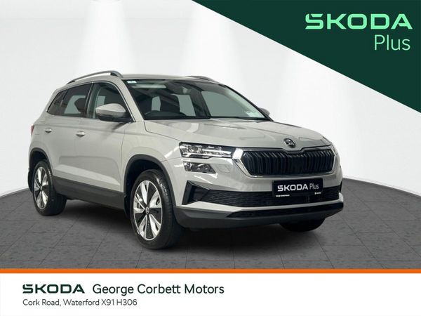 Skoda Karoq SUV, Petrol, 2024, Grey