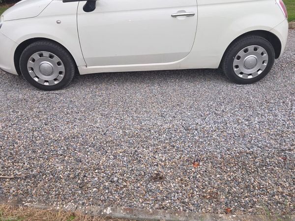 Fiat 500 Hatchback, Petrol, 2008, White