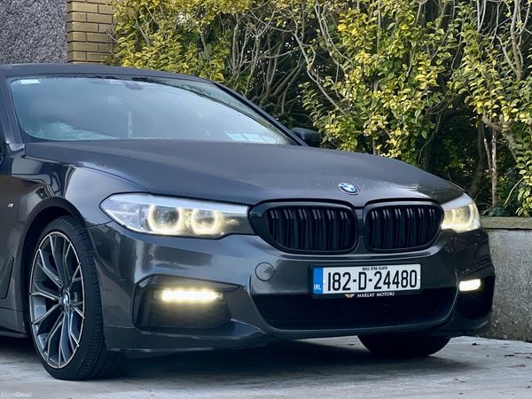BMW 5-Series Saloon, Diesel, 2018, Grey