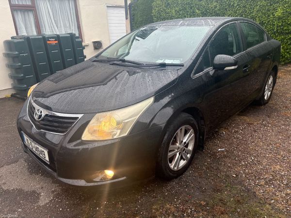 Toyota Avensis Saloon, Petrol, 2010, Black