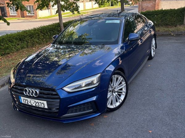 Audi A5 Hatchback, Diesel, 2017, Blue