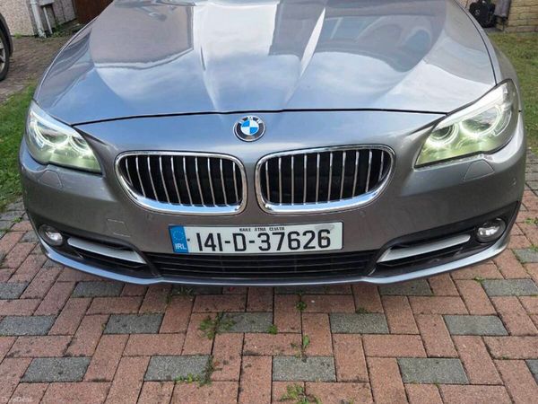 BMW 5-Series Saloon, Diesel, 2014, Grey