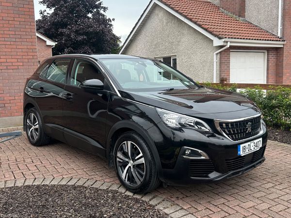Peugeot 3008 Hatchback, Diesel, 2018, Black