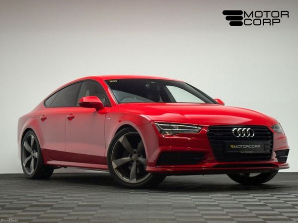 Audi A7 Saloon, Diesel, 2017, Red