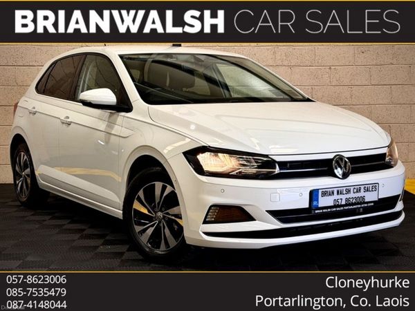 Volkswagen Polo Hatchback, Petrol, 2019, White