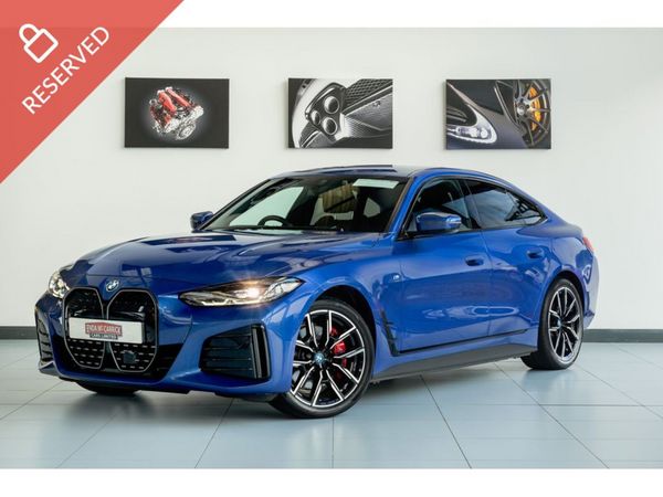 BMW i4 Coupe, Electric, 2024, Blue