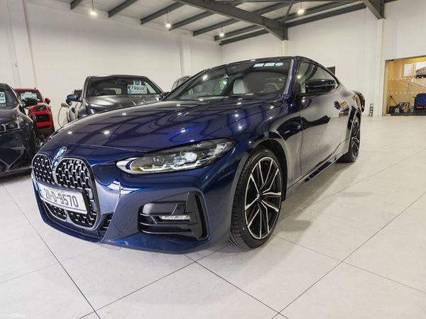 BMW 4-Series Coupe, Petrol, 2021, Blue