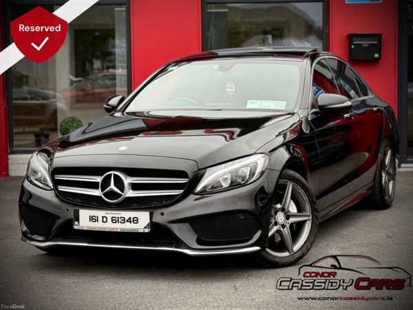 Mercedes-Benz C-Class Saloon, Diesel, 2016, Black
