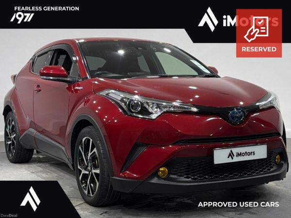Toyota C-HR SUV, Petrol Hybrid, 2017, Red