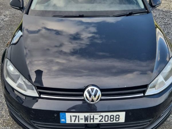 Volkswagen Golf Hatchback, Diesel, 2017, Black