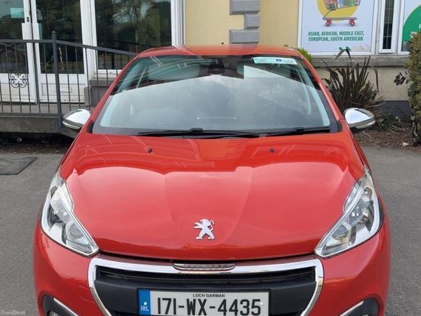 Peugeot 208 Hatchback, Petrol, 2017, Orange