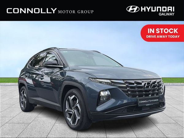 Hyundai Tucson SUV, Petrol Hybrid, 2022, Blue