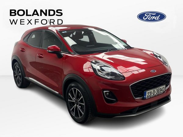 Ford Puma MPV, Petrol Hybrid, 2023, Red