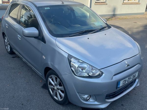 Mitsubishi Space Star Hatchback, Petrol, 2013, Silver