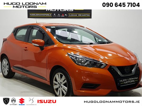 Nissan Micra Hatchback, Petrol, 2020, Orange