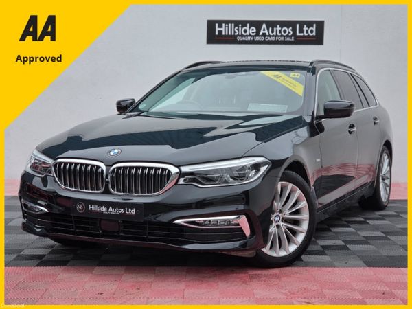 BMW 5-Series Estate, Diesel, 2017, Black
