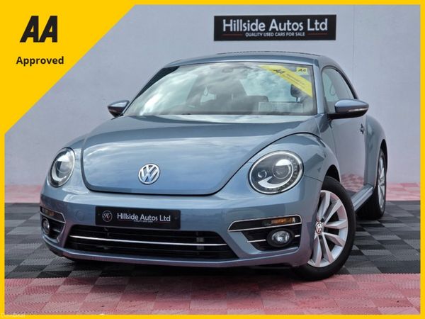 Volkswagen Beetle Hatchback, Petrol, 2018, Blue