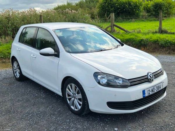 Volkswagen Golf Hatchback, Diesel, 2012, White