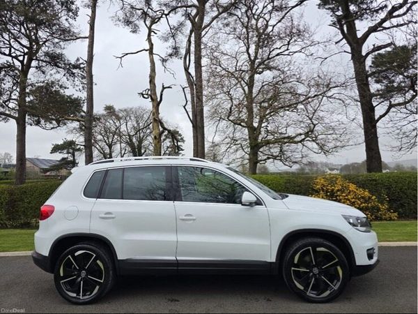 Volkswagen Tiguan SUV, Diesel, 2014, White