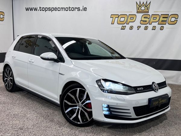 Volkswagen Golf Hatchback, Diesel, 2014, White