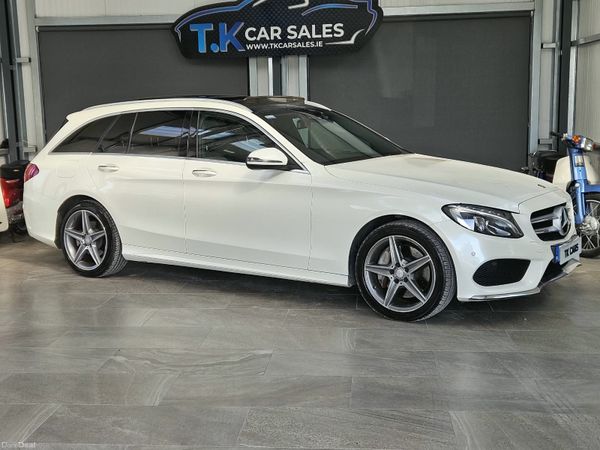 Mercedes-Benz C-Class Estate, Diesel Hybrid, 2016, White