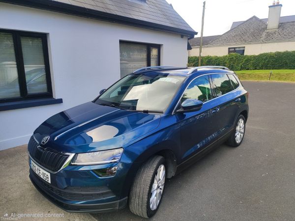 Skoda Karoq Hatchback, Petrol, 2020, Blue