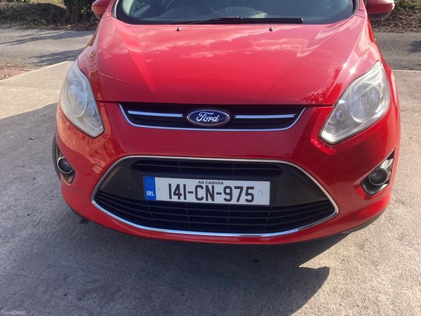 Ford Grand C-Max MPV, Diesel, 2014, Red