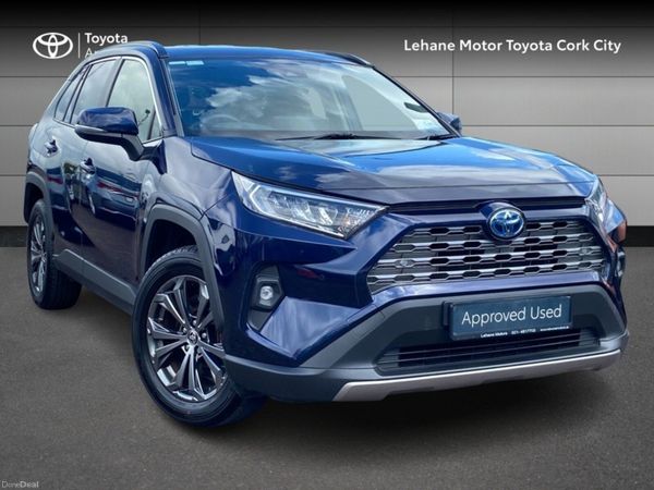 Toyota RAV4 SUV, Petrol Hybrid, 2023, Blue