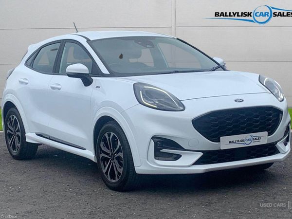 Ford Puma SUV, Petrol Hybrid, 2023, White