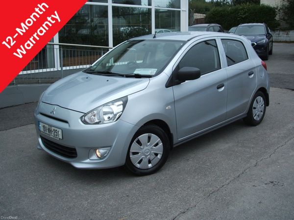 Mitsubishi Space Star Hatchback, Petrol, 2015, Silver