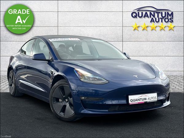 Tesla Model 3 Saloon, Electric, 2023, Blue