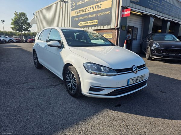 Volkswagen Golf Hatchback, Diesel, 2017, White