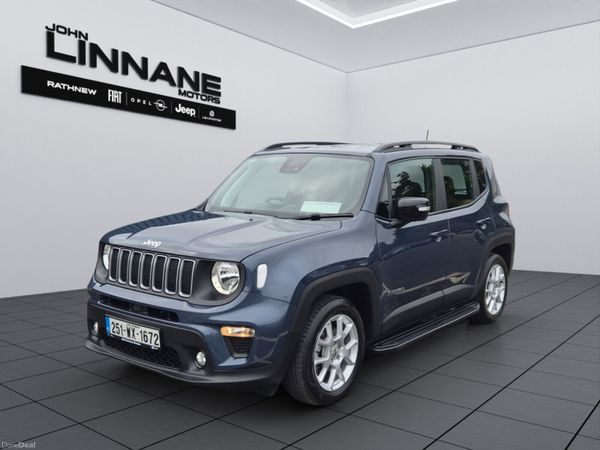 Jeep Renegade SUV, Petrol Hybrid, 2025, Blue