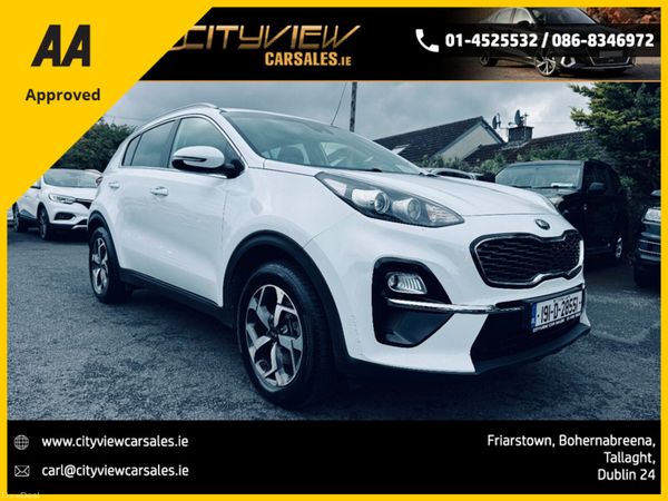 Kia Sportage SUV, Diesel, 2019, White