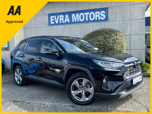 Toyota RAV4 SUV, Petrol Hybrid, 2019, Black