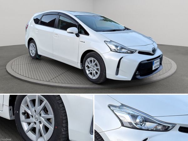 Toyota Prius MPV, Petrol Hybrid, 2018, White