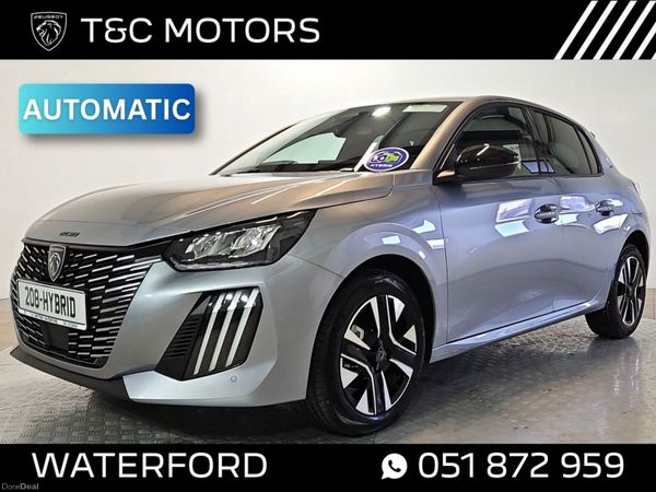 Peugeot 208 Hatchback, Petrol Hybrid, 2026, Grey